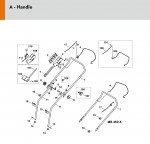 Stihl MB 450 X Lawn Mower Spare Parts